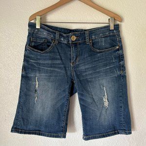 Seven7 Jeans Distressed Bermuda Short 10